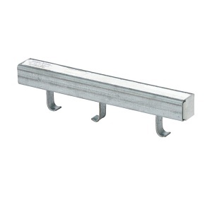 Eaton B22I6GLV Continuous Concrete Insert for B22 Channel, 3.1"Hx6"Lx1.6"W, Pre-Galvanized, 12-Gauge, Steel