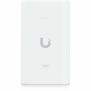 Ubiquiti U-POE++ UniFi PoE++ Adapter, 60W Output, Gigabit LAN, IEC-320 C6 Connector