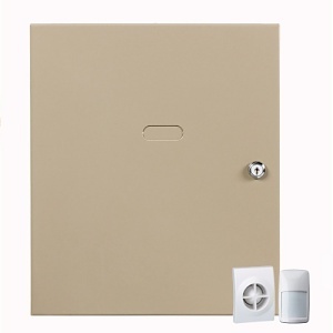 Honeywell Home V15PRFPKKT91 Intrusion Kit with V15P Panel / 50RF Transmitter, IS3035V Motion Detector, WV2 Wireless Receiver, BJC