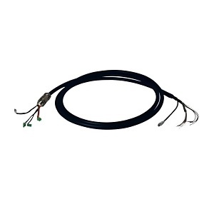 Pelco MPX2CABL41 Cabling for ExSite Enhanced Bispectral PTZ Camera, Unarmored Cable, Barrier Cable Gland, 13.1' (4m)