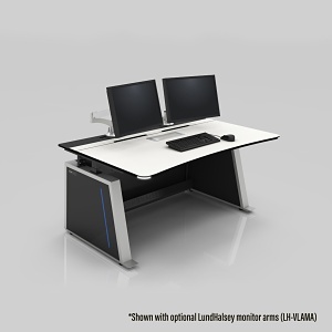 Middle Atlantic LH-VLCMS Visionline 24/7 Console, Medium, 63" Wide