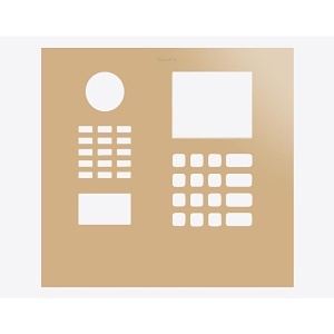 DoorBird D21DKH Front Panel, Beige (RAL 1001)