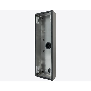 DoorBird D2104V/D2105V/D2106V Surface-Mounting Housing, Backbox, Grey Aluminuim (RAL 9007)