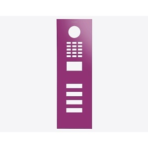 DoorBird D2104V Front Panel, Traffic Purple (RAL 4006)