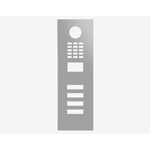 DoorBird D2104V Front Panel, White Aluminuim (RAL 9006)