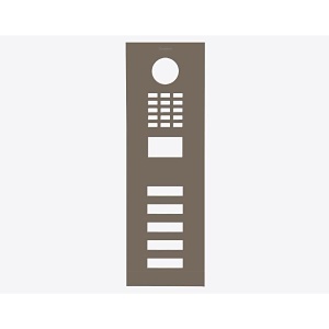 DoorBird D2105V Front Panel, Beige Grey (RAL 7006)