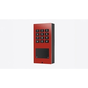 DoorBird A1121 Surface-Mount IP Access Control Device, Multi-Technology, Flame Red (RAL3000)