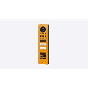 DoorBird D1102KV Surface-Mount IP Video Intercom, Sun Yellow (RAL 1037)