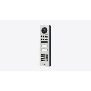 DoorBird D1102KV Surface-Mount IP Video Intercom, Grey White (RAL 9002)