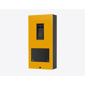 DoorBird A1122 Fingerprint 50 Surface-Mount IP Access Control Device, Yellow (RAL1004)