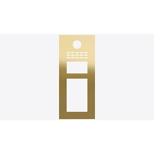 DoorBird D31TDV Front Panel, Polished Brass (POLISH.BRASS)