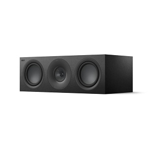 KEF KEF-Q6M-BL Q6 Meta 3-Way LCR Center Channel Speaker, Black