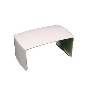 Wiremold PN10F06FW Eclipse PN10 Cover Clip Fitting, Fog White, TAA Compliant