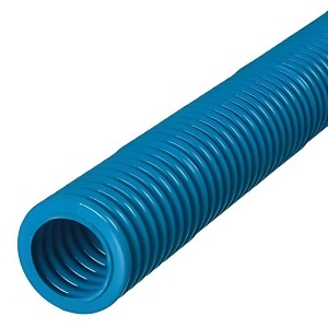 ABB CJ4X4C-100 Plenum-Gard Corrugated Non-Metallic Flexible Conduit with Tape, 2", 100' Length, White