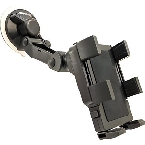 PanaVise 15504 PortaGrip Adjustable Car Mount for Universal Cell Phones, Black