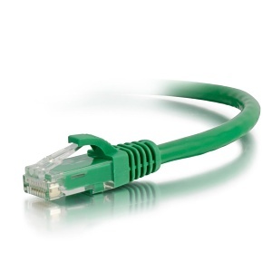 Quiktron 570-120-020 Value Series Snagless CAT5e Cable, Green