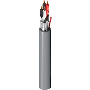 Belden 6441FE 8771000 20-2 Security and Sound Cable, Plenum-CMP, Stranded Bare Copper Pairs with Flamarrest Insulation, 1000', Natural
