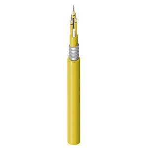 Belden FISM036A1 FI Mini-Distribution Series OS2 36-Fiber Indoor/Outdoor Mini-Distribution Fiber Optic Cable, OFCP Aluminum Interlocked Armored