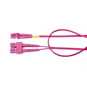 Belden FP4LDSD00M3 FXPC OM4 Duplex LC Connector Single-Mode Fiber Optic Cable, 3m