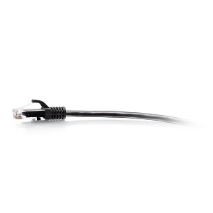 C2G C2G30150 CAT6a Slim Snagless Unshielded Ethernet Network Patch Cable, 5', Black