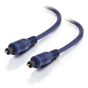 C2G CG40393 Velocity TOSLINK Optical Digital Cable, 16.4'