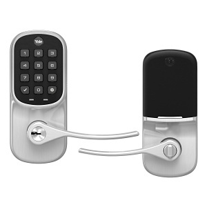 Yale YRL216-WF1-619 Assure Lever Keypad Smart Lock with Wi-Fi and Bluetooth, Satin Nickel
