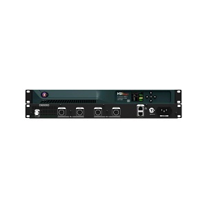 ZeeVee HDB2640-NA HDBridge 2000 Series HD Video Encoder/QAM Modulator with 4 DIN Inputs, Rackmount, Black
