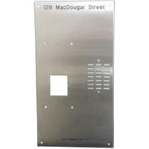 Alpha ATP102S AlphaTouch 2-Gang Integration Plate, 0.5" Returns, Stainless Steel
