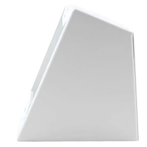 rdl dc-1w desktop or wall mounted chassis for decora remote controls and panels, white image of rl-dc1w