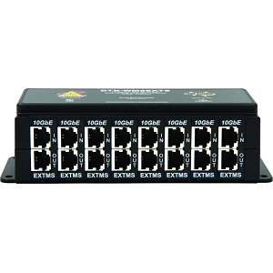 image of dk-wm8exts;ditek dtk-wm8exts wall mount 8-channel poe extender surge protector for poe extender circuits