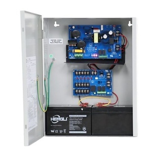 Altronix AL400ULMX Series Access Control Multi-Output Power Supply Charger, Accommodates 12Ah Batteries, 115VAC, 60Hz, 12VDC or 24VDC