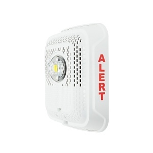 System Sensor SPSWLED-CLR-ALERT L-Series Indoor Speaker Strobe, LED, Wall Mount, ALERT Label, White