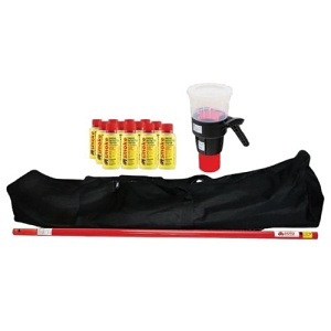 SDi SOLO810 Starter Test Kit, Includes 4' Pole and Aerosol Smoke Dispenser