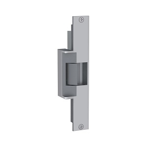 HES 310-2 24D 630 LCBMA 310 Series Folger Adam Electric Strike, 1/2" Keeper Standard, Up to 5/8" Throw Latchbolt, 24V, Latchbolt Locking Cam Monitor Auxiliary Switch, Satin Stainless Steel