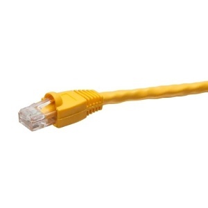C2G C2G43525 QS C6 Booted Ethernet Cable, 75', Yellow