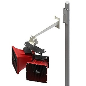 Silent Knight 72378B-801 HyperSpike Dual Unit Mounting Adapter for TCPA-10 Series