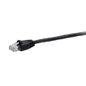 C2G C2G43481 QS C6 Booted Ethernet Cable, 35', Black