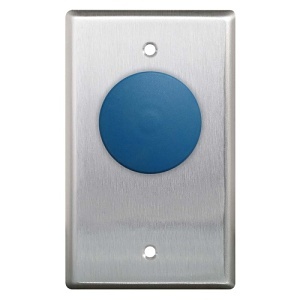 Camden CM-420B Single Gang Button, NO and NC, Blue