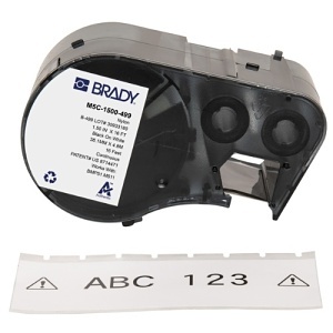 Brady ID M5C-1500-499 Label, 1.5" x 16'