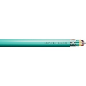 Superior Essex F304-072UAR-K991-048 Fiber Optic Cable, 72 Fiber OFNR 24-SMA1 48-50