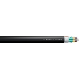 Superior Essex W3072NG01 Fiber Optic Cable, 72-BI10G300 OFNR TBIOSRWB