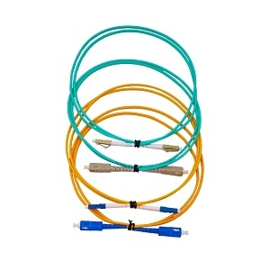 Cleerline REFCBL-TKITE100 Reference and Testing Cables, Four Cables with LC/LC and SC/SC