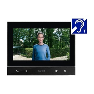 DoorBird 429614035 A1103T IP Video Indoor Station, 7" True IPS Touch Display, Black