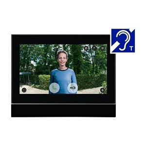 DoorBird 429614325 A1104T IP Video Indoor Station, 7" True IPS Touch Display, Graphite Black