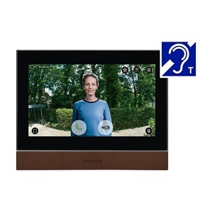 DoorBird 429614332 A1104T IP Video Indoor Station, 7" True IPS Touch Display, Brushed Bronze
