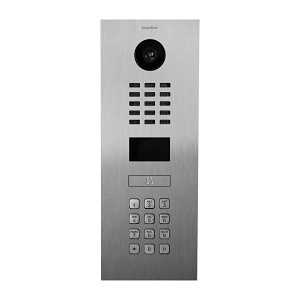 DoorBird 429637621 D2101KV IP Video Door Station, Flush Mount, Brushed V4A Stainless Steel