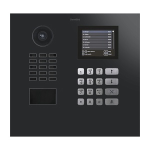 DoorBird 429652990 D21DKH IP Video Intercom Station, Surface Mount, Graphite Black