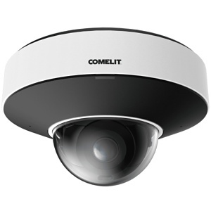 Comelit IPKCAMA04FD Advance Series 4MP Vandaldome IP Camera with (2) Built-in Microphones, IK10, 2.8mm Fixed Lens, White