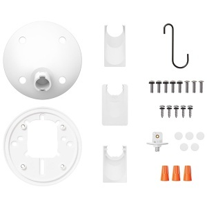 Ring Hardwired Kit for Outdoor Cam Pro and Spotlight Cam Pro 4K Cameras, White (B0F9H1YHPS)