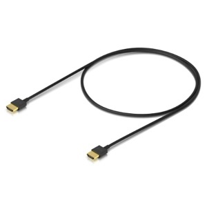 Ubiquiti UACC-CABLE-UHS-1M Nano-Thin HDMI 2.1b Cable, Ultra‑Slim 2.8mm Design, 1m, Black